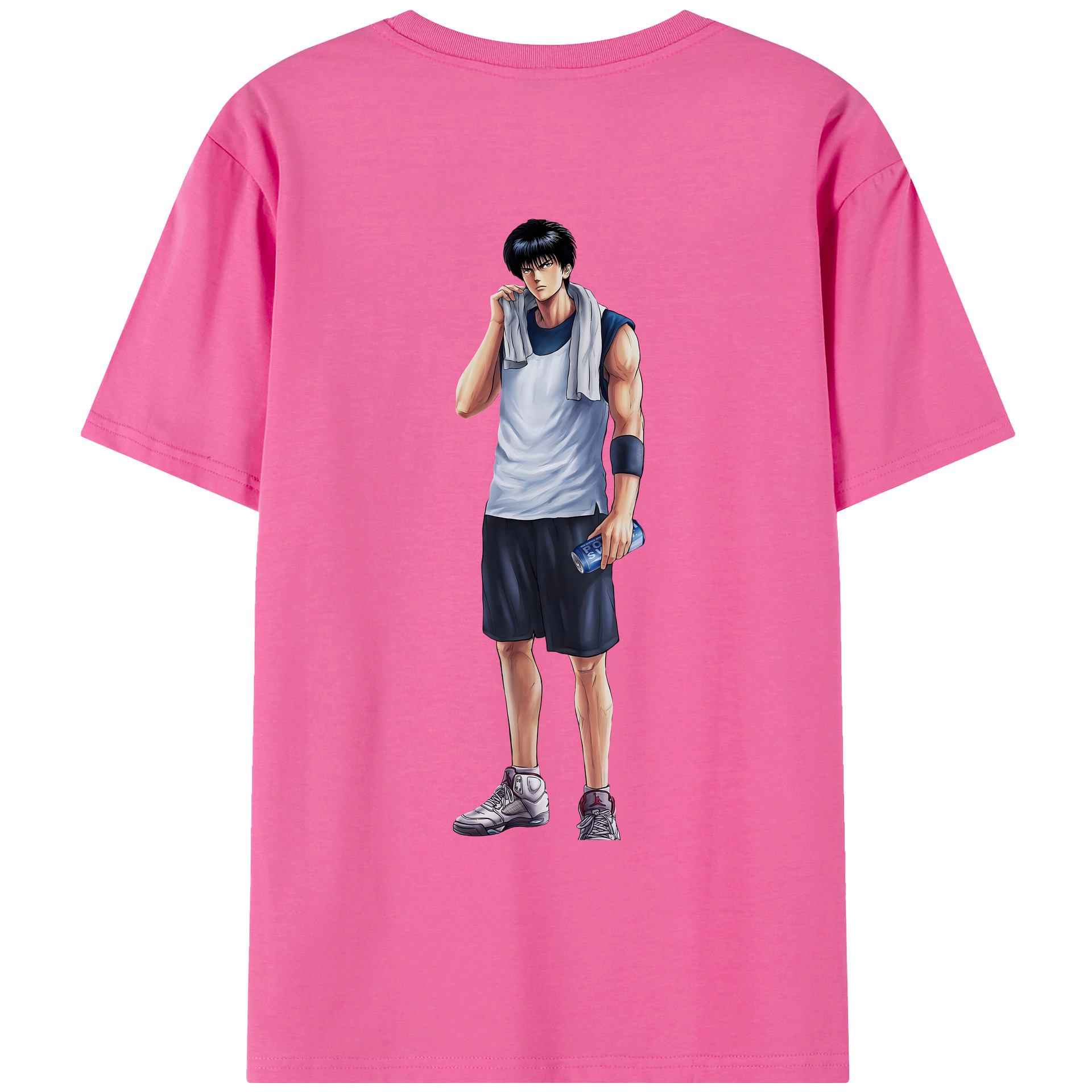 SLAM DUNK／スラムダンク レディース半袖Tシャツ(バックプリント)